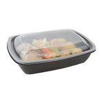 Barquettes alimentaires moyennes rectangulaires Fastpac 900ml (lot de 300) — DE763