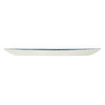 Assiettes oblongues Churchill Studio Prints Raku Oblong 355mm Topaz Blue (Lot de 6) — DE880