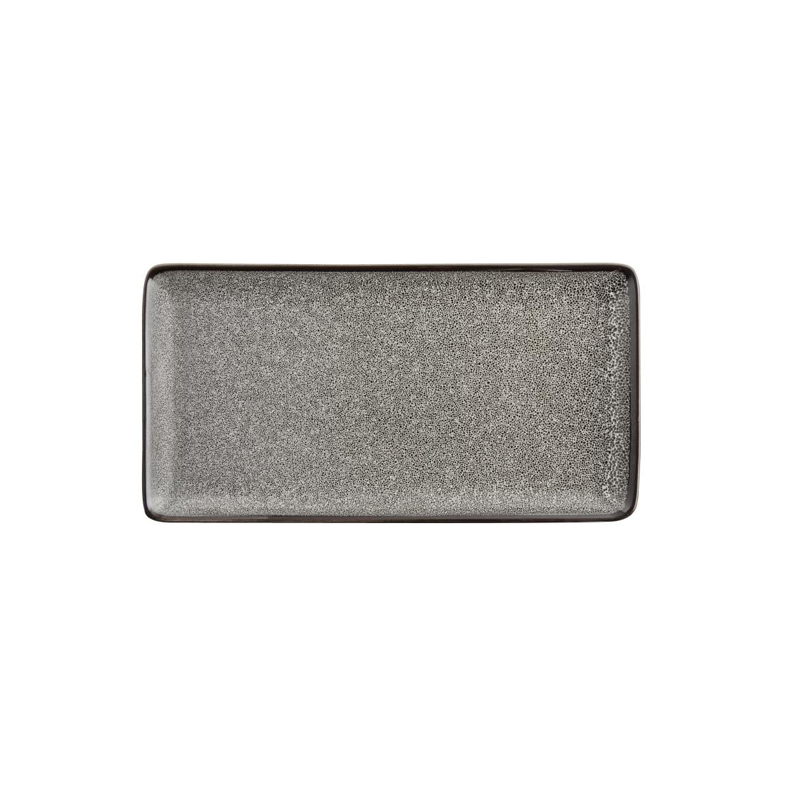 Assiettes rectangulaires Olympia Mineral 228mm (lot de 6) — DF174