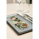 Assiettes Rectangulaires Olympia Mineral 335mm (lot de 4) — DF175