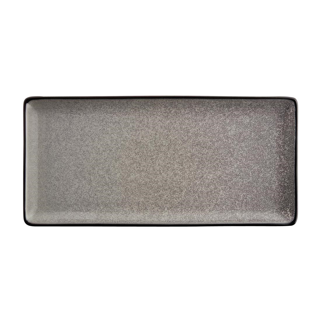 Assiettes Rectangulaires Olympia Mineral 335mm (lot de 4) — DF175