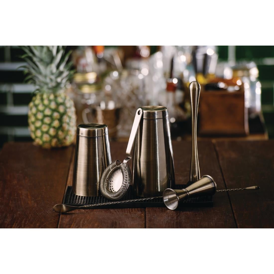 Shaker à cocktail inox 2 pièces Mezclar et Boston Beaumont — DF225
