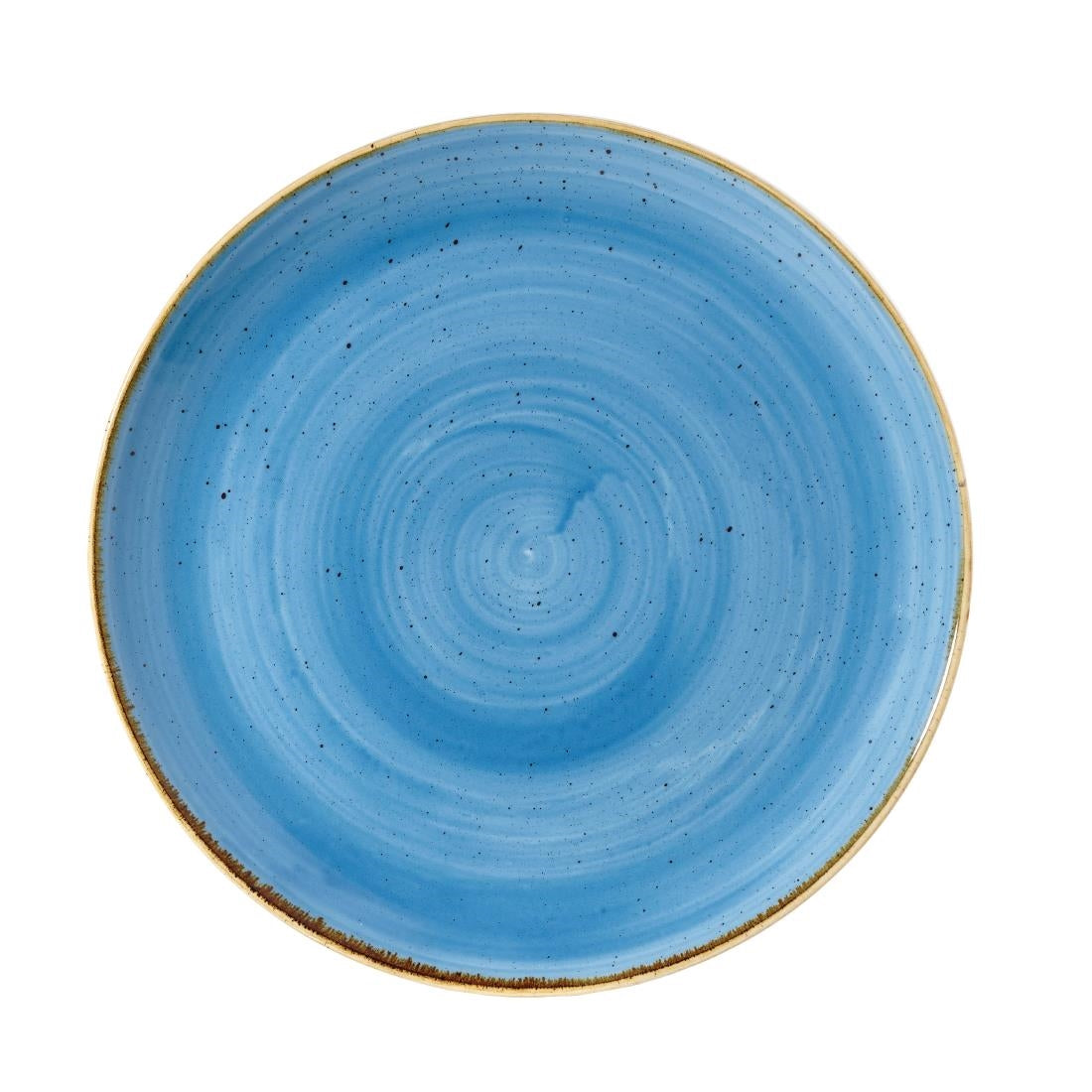 Assiettes rondes Churchill Stonecast Cornflower Blue 324mm (Lot de 6) — DF763