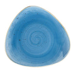 Assiettes triangulaires Churchill Stonecast Cornflower Blue 197mm (Lot de 12) — DF771