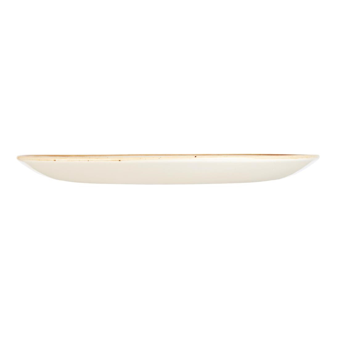 Assiettes rondes Churchill Stonecast Mustard Seed Yellow 288mm (Lot de 12) — DF784