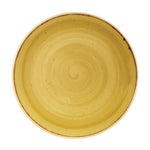 Assiettes rondes Churchill Stonecast Mustard Seed Yellow 260mm (Lot de 12) — DF785
