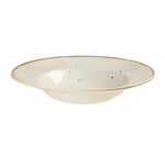 Bols à bord large Churchill Stonecast Barley White 280mm (Lot de 12) — DF798