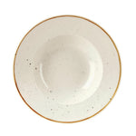 Bols à bord large Churchill Stonecast Barley White 240mm (Lot de 12) — DF799