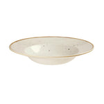 Bols à bord large Churchill Stonecast Barley White 240mm (Lot de 12) — DF799