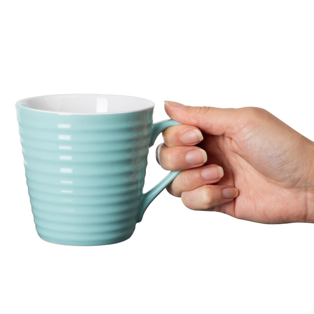 Mugs Aroma Olympia Café vert d'eau 340 ml (lot de 6) — DH635