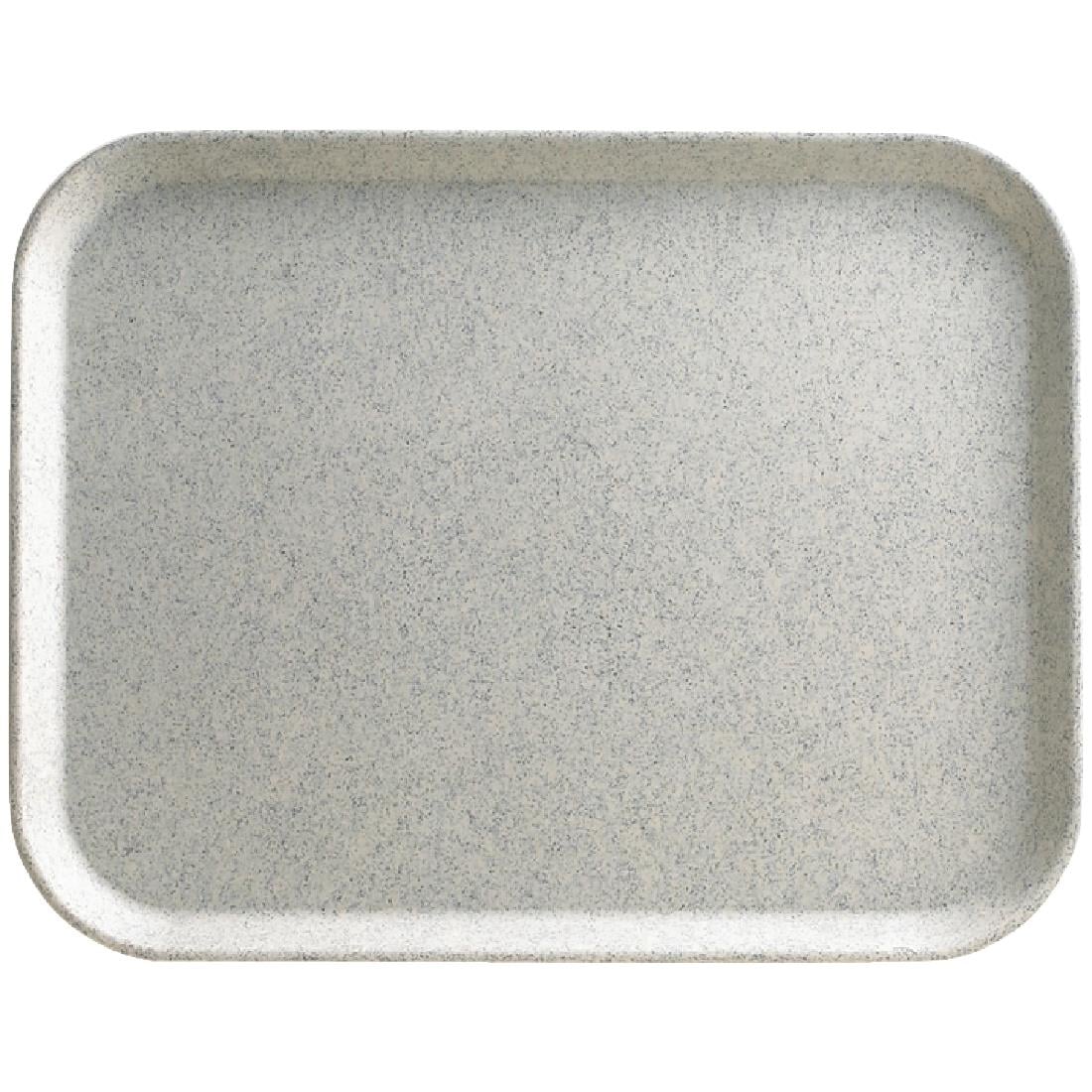 Plateau en polyester Versalite Cambro gris moucheté 430mm — DJ658
