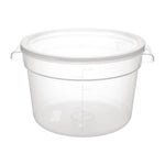 Conteneur alimentaire rond en polypropylène Vogue 10L — DJ961