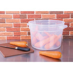 Conteneur alimentaire rond en polypropylène Vogue 10L — DJ961