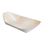 Plats biodégradables en peuplier pirogue Fiesta Compostable 190mm (lot de 100) — DK387