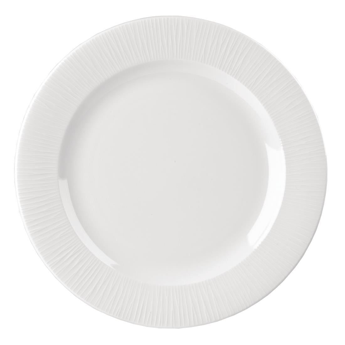 Assiettes à bord large Churchill Bamboo 304mm (Lot de 12) — DK430