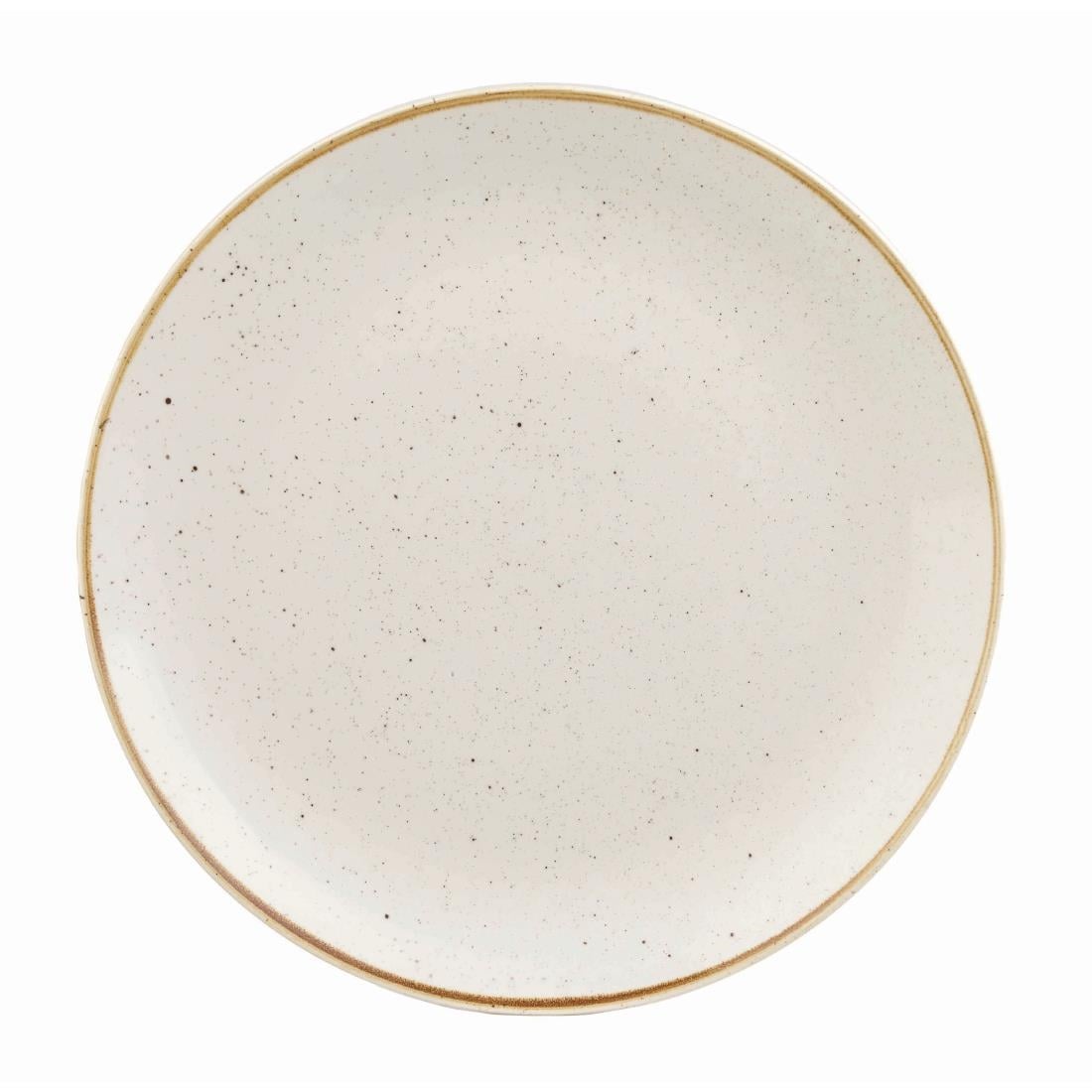 Assiettes rondes Churchill Stonecast Barley White 217mm (Lot de 12) — DK519