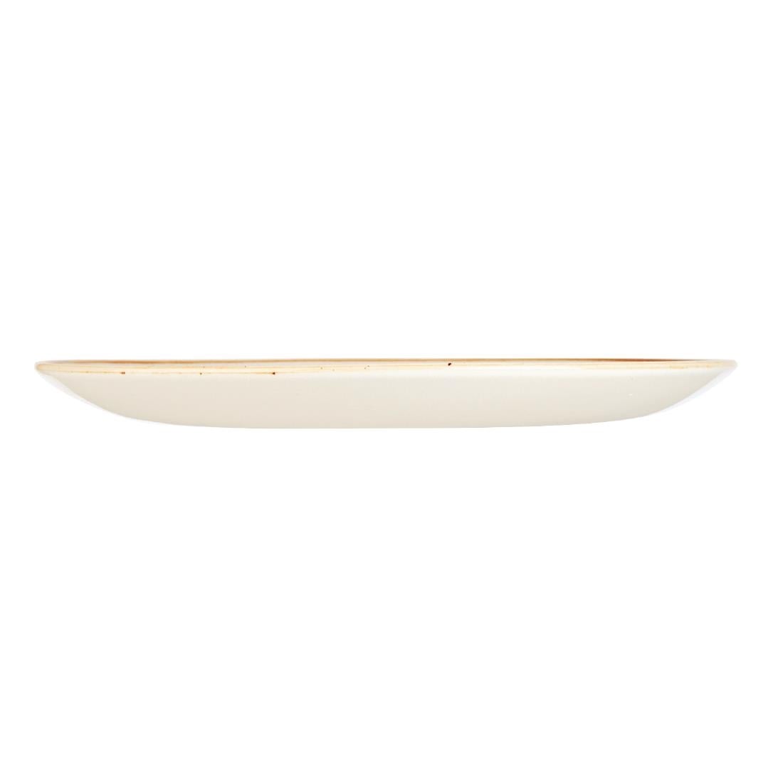 Assiettes rondes Churchill Stonecast Barley White 217mm (Lot de 12) — DK519