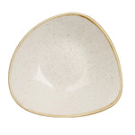 Bols triangulaires Churchill Stonecast Barley White 228mm (Lot de 12) — DK525
