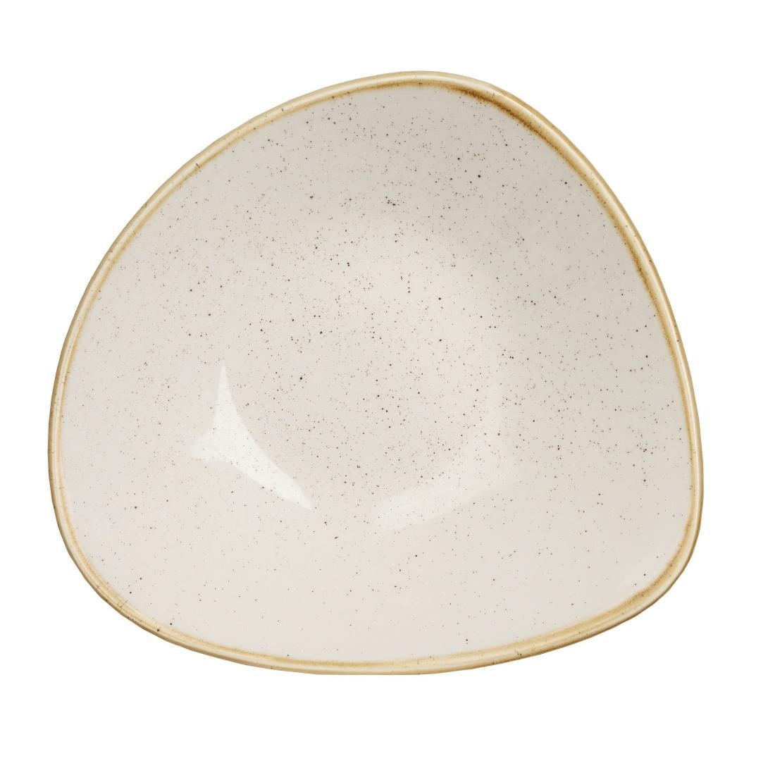 Bols triangulaires Churchill Stonecast Barley White 228mm (Lot de 12) — DK525