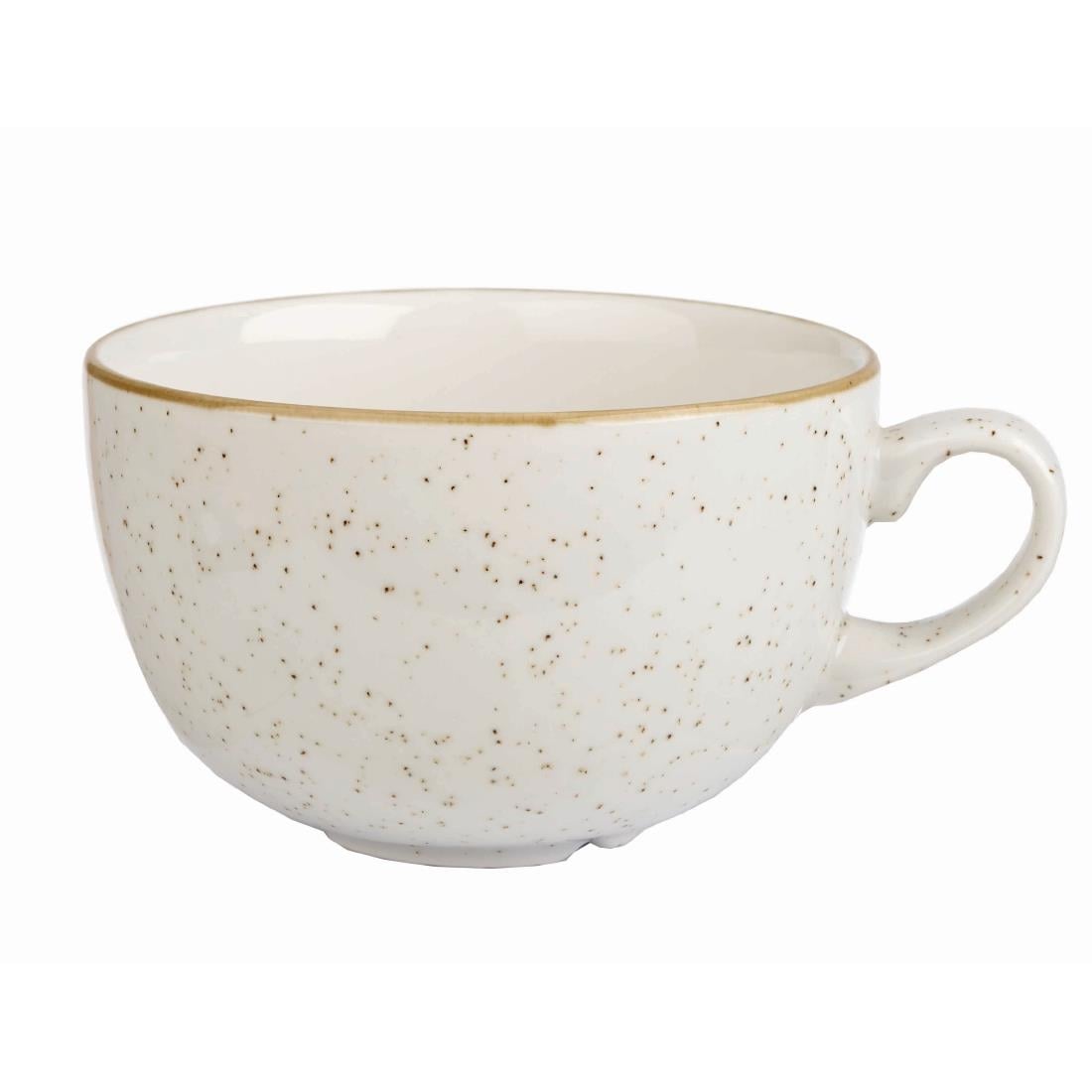 Tasses à cappuccino Churchill Stonecast Barley White 354ml (Lot de 12) — DK531