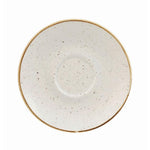 Soucoupes à cappuccino Churchill Stonecast Barley White 156mm (Lot de 12) — DK533