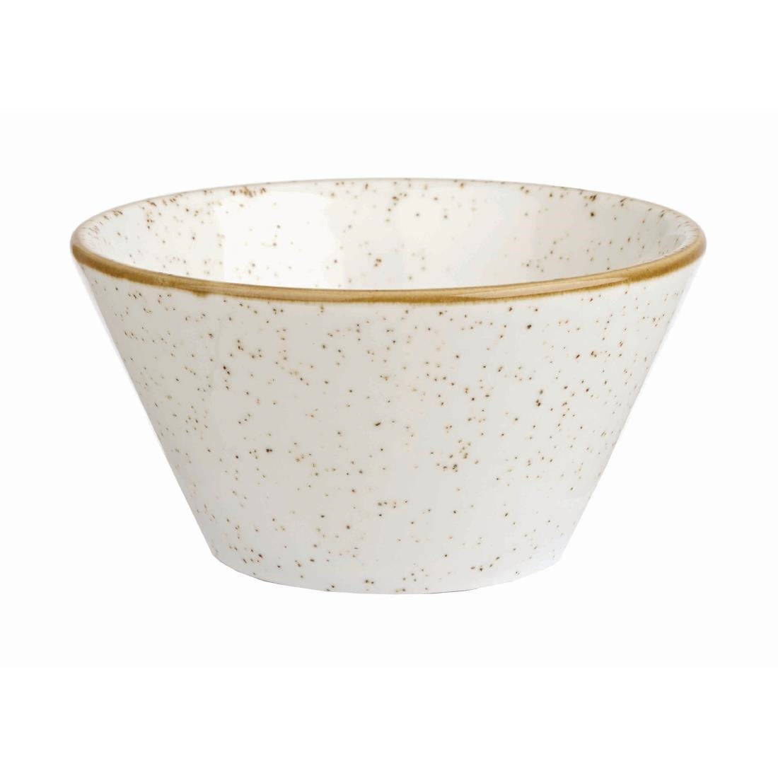 Pots à sauce Churchill Stonecast X Squared Barley White 88ml (Lot de 12) — DK535