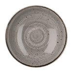 Assiettes coupes rondes Churchill Stonecast Peppercorn Grey 184mm (Lot de 12) — DK557