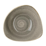 Bols triangulaires Churchill Stonecast Peppercorn Grey 235mm (Lot de 12) — DK559