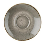 Soucoupes à cappuccino Churchill Stonecast Peppercorn Grey 185mm (Lot de 12) — DK567