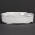 Plats empilables blancs Olympia Tapas 134mm (Lot de 6) — DK828