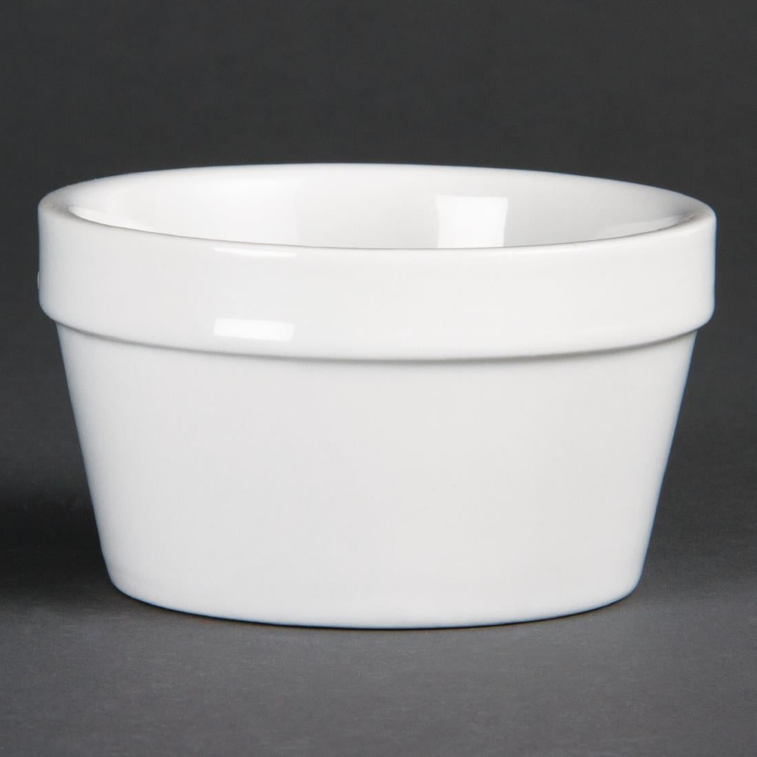 Ramequins empilables Olympia Whiteware 95mm (Lot de 6) — DK829