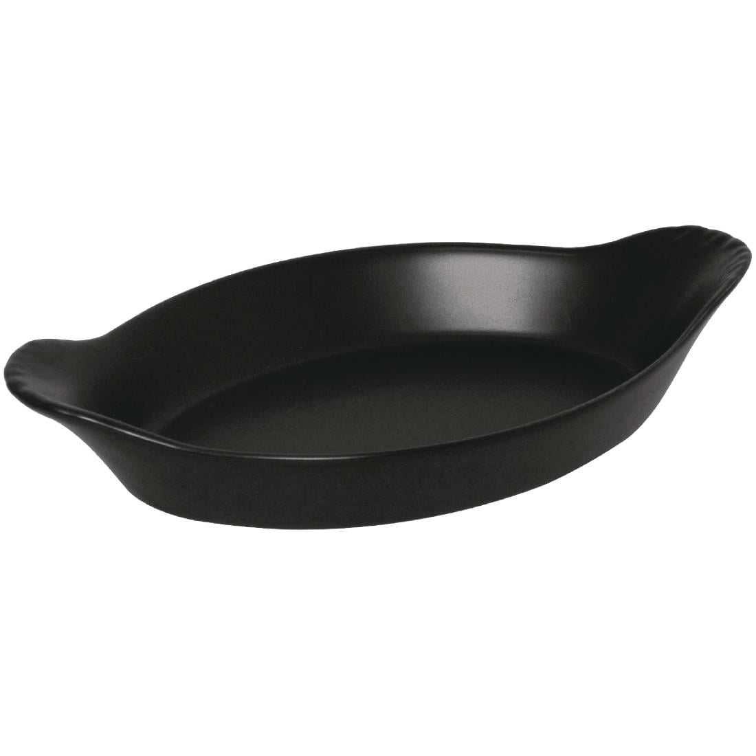 Plats ovales à oreilles noirs Olympia Mediterranean 204x118mm (lot de 6) — DK834