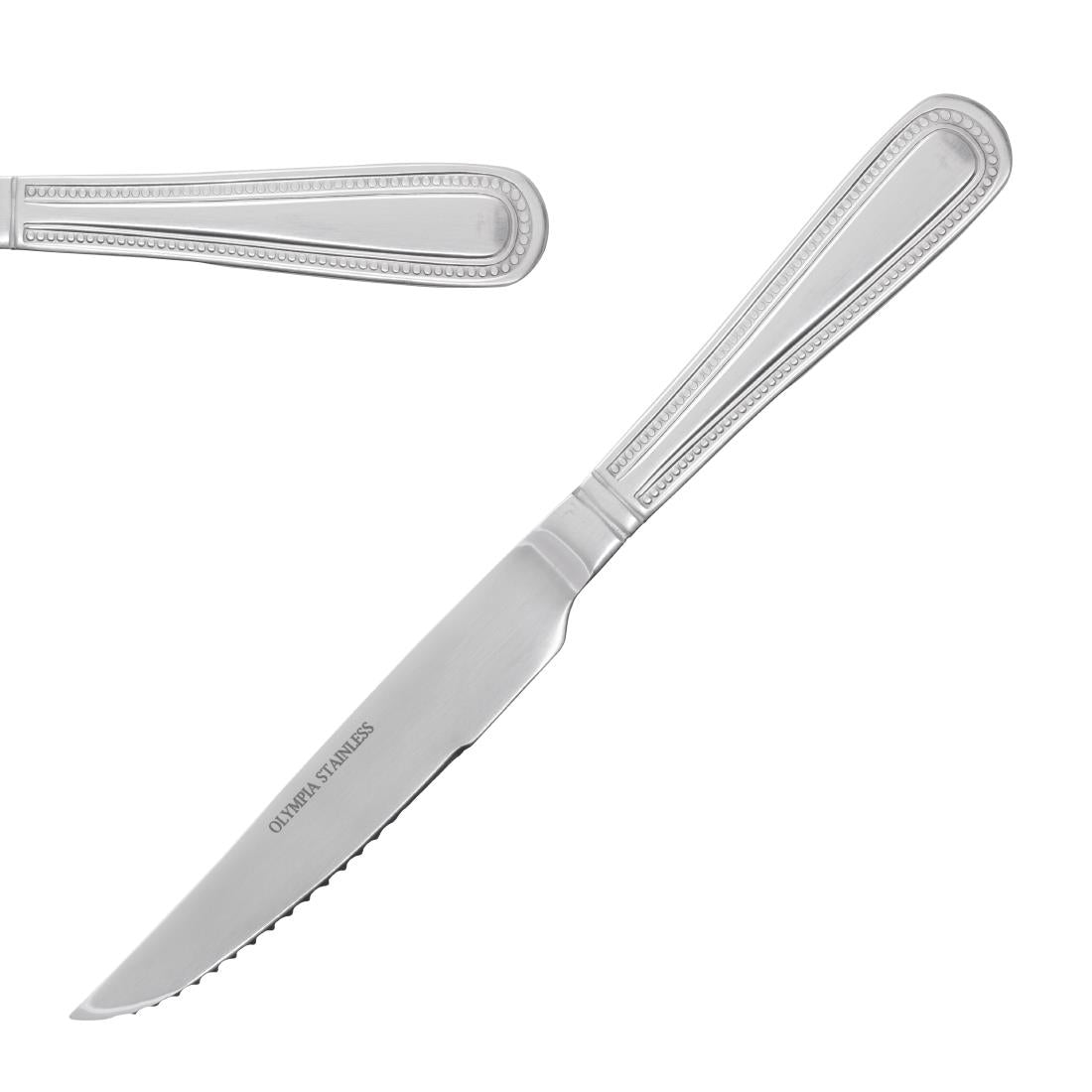 Couteau à viande Olympia Bead (lot de 12) — DL102
