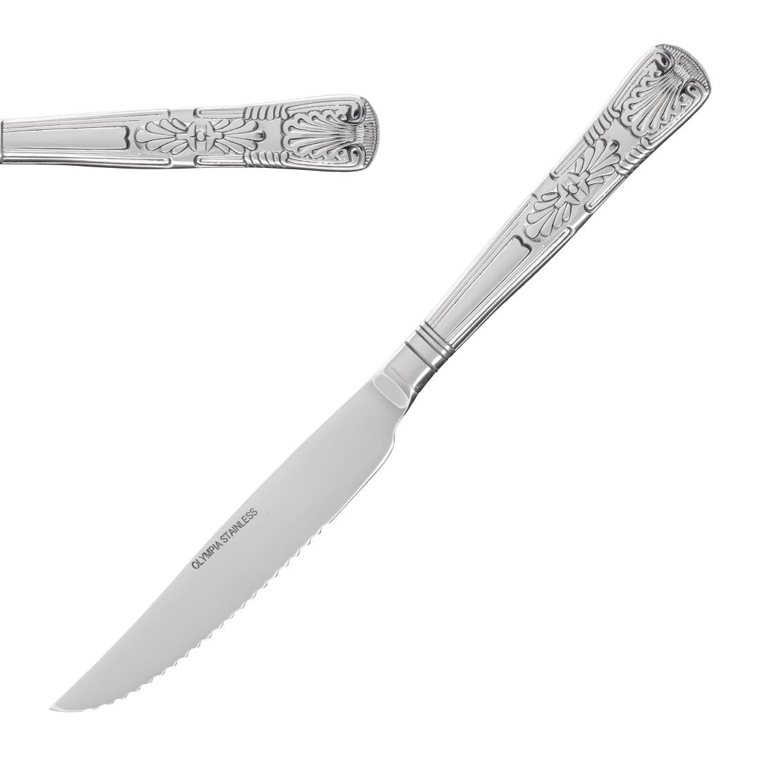 Couteau à viande Olympia Kings (lot de 12) — DL103