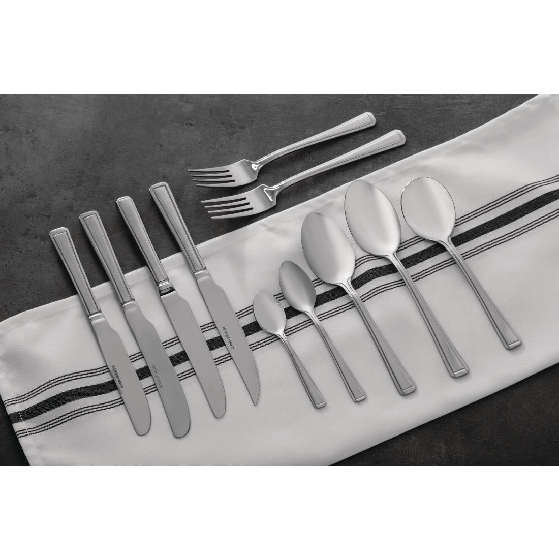 Couteau de table Olympia Harley manche plein (lot de 12) — D690
