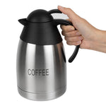Pichet isotherme à café Olympia couvercle bombé 1,5L — DL161
