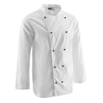 Veste de cuisine mixte Whites Chicago manches longues blanche L — DL710-L