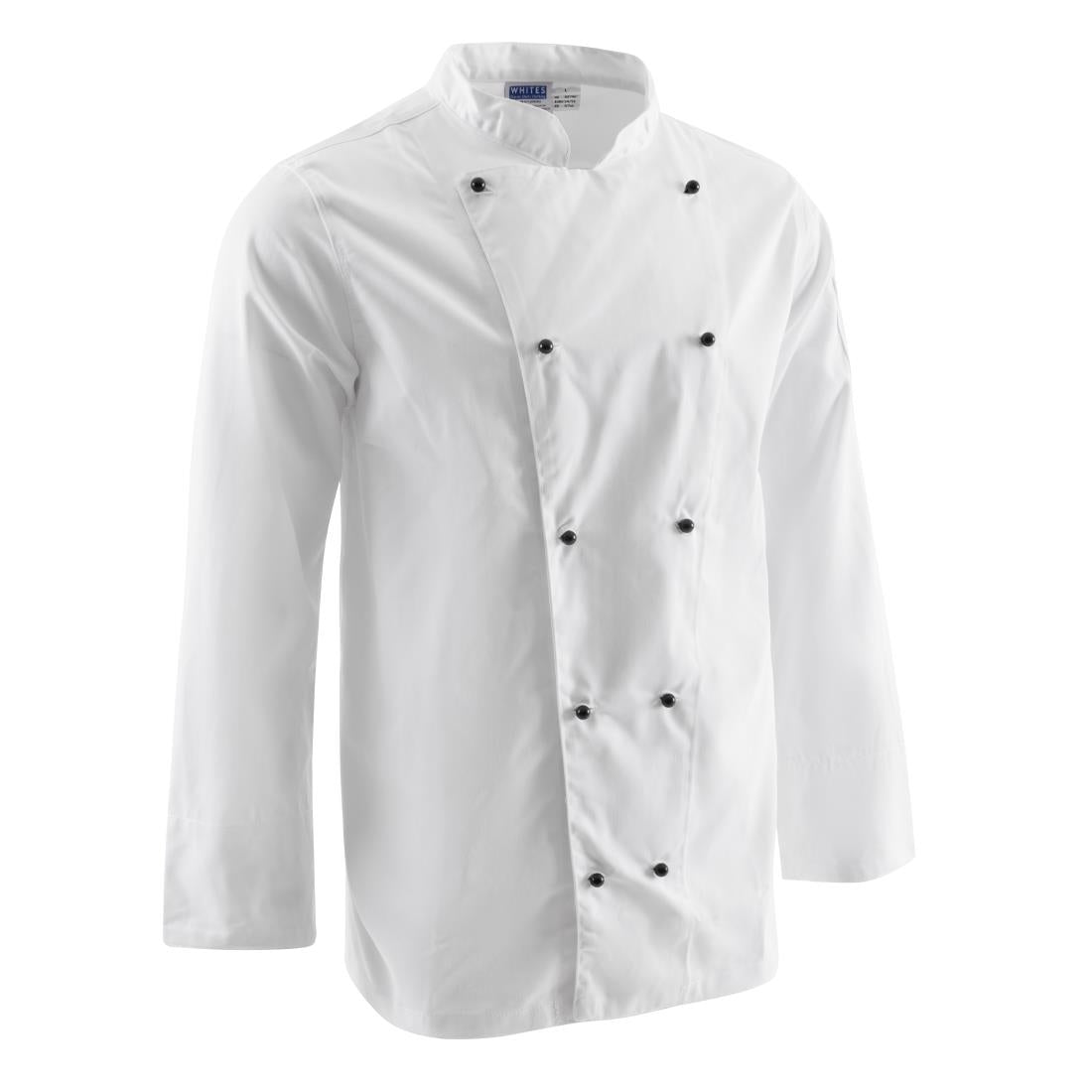 Veste de cuisine mixte Whites Chicago manches longues blanche L — DL710-L