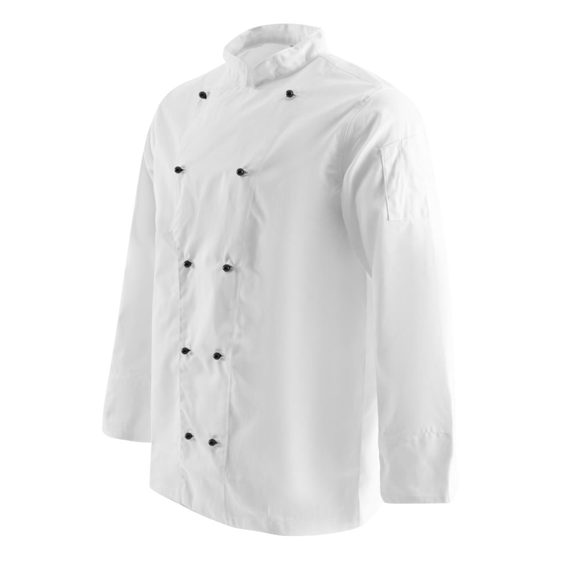 Veste de cuisine mixte Whites Chicago manches longues blanche L — DL710-L