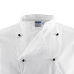 Veste de cuisine mixte Whites Chicago manches longues blanche M — DL710-M