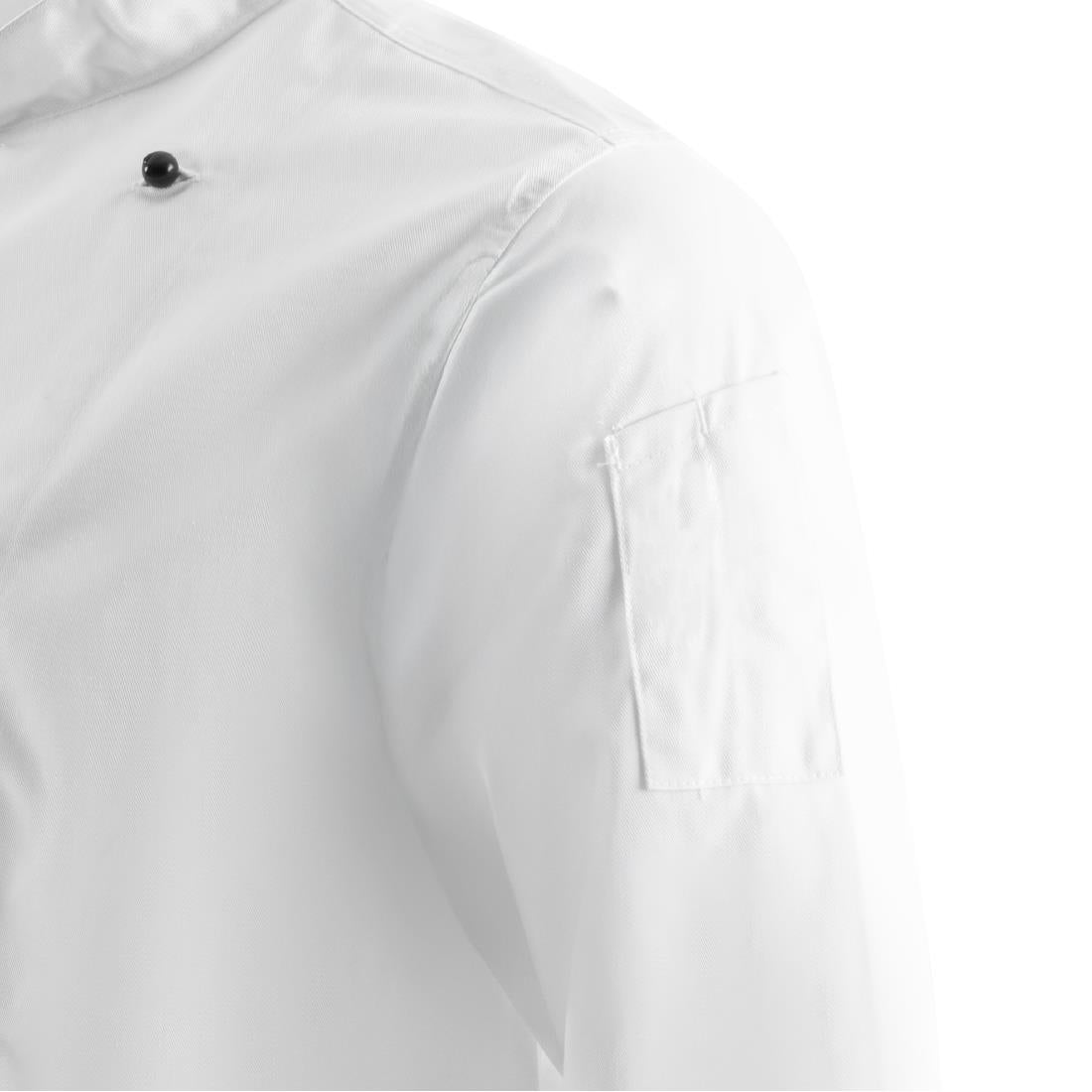 Veste de cuisine mixte Whites Chicago manches longues blanche L — DL710-L