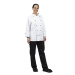 Veste de cuisine mixte Whites Chicago manches longues blanche L — DL710-L