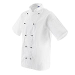 Veste de cuisine mixte Whites Chicago manches courtes blanche L — DL711-L