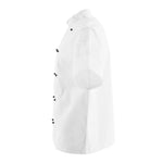Veste de cuisine mixte Whites Chicago manches courtes blanche XS — DL711-XS