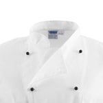 Veste de cuisine mixte Whites Chicago manches courtes blanche XS — DL711-XS
