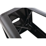 Tabourets hauts en acier galvanisé Bolero Bistro noirs (lot de 4) — DL881