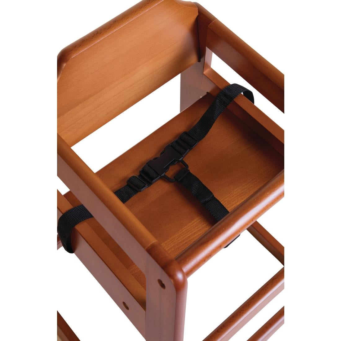 Chaise haute en bois Bolero finition bois foncé — DL901