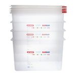 Boîtes alimentaires en polypropylène Araven GN 1/1 27,5L (lot de 4) — DL984