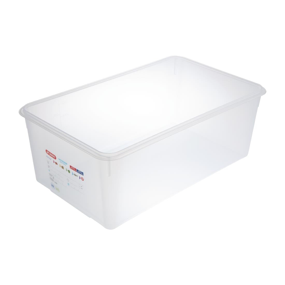 Boîtes alimentaires en polypropylène Araven GN 1/1 27,5L (lot de 4) — DL984