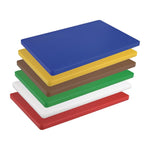 Planche à découper standard épaisse basse densité Hygiplas blanche — DM001